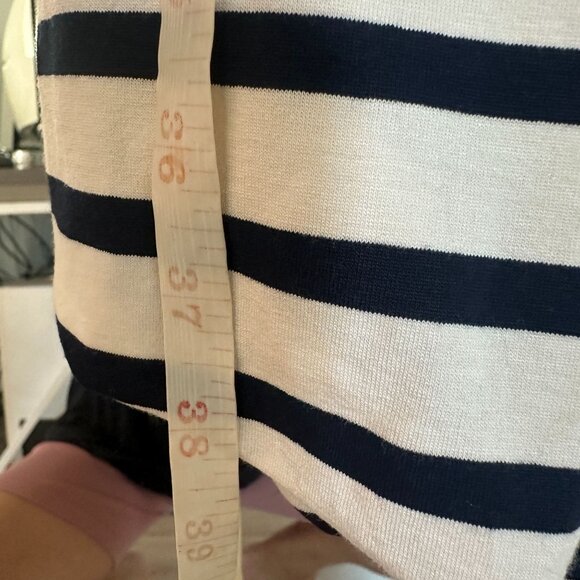 Torn by Ronny Kobo Dress Striped Jersey Knit Bodycon Dress Size Small - Picture 11 of 11